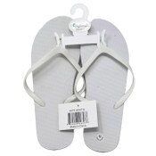 Wholesale - *OUTSIDE OF CA* WHITE WOMAN SANDAL 3-ASST SIZE C/P 50, UPC: 850006996537